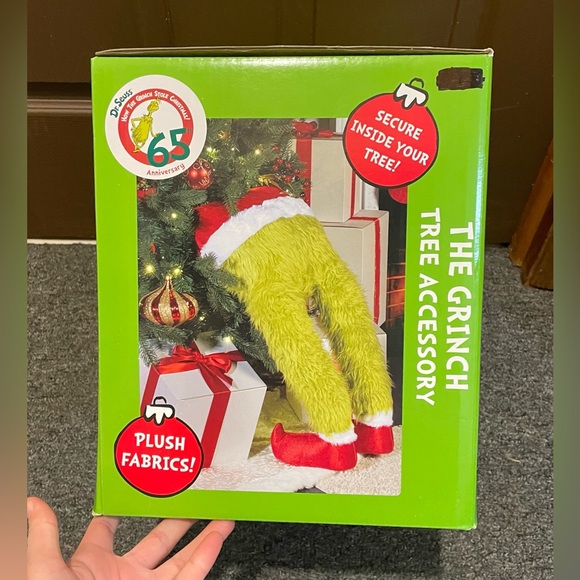 65th Anniversary “How the Grinch Stole Christmas” The Grinch Tree Leg Accessory - Picture 11 of 14